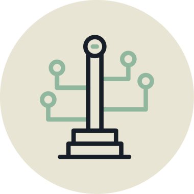 Vektör illüstrasyonu, simge ögesi