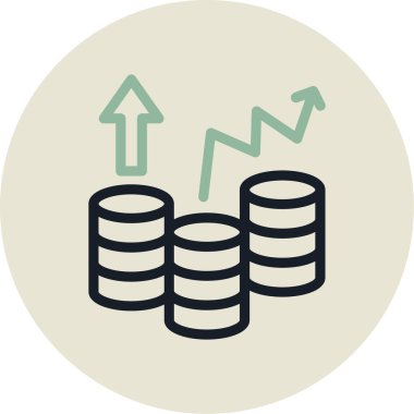 seo modern simgesinin vektör illüstrasyonu