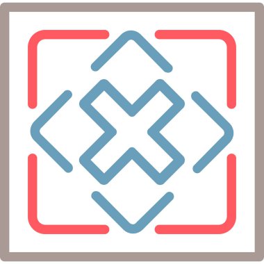 Eğilim biçimi izole edilmiş arkaplanda ok simgesi