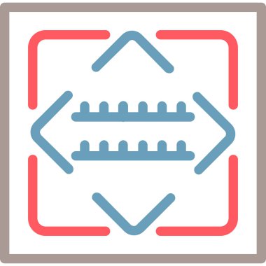 Modern b 'nin vektör illüstrasyonu