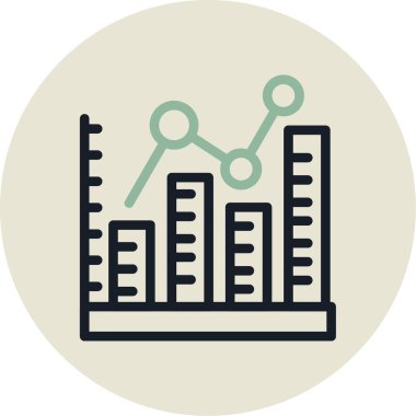 Veri Analytics vektör simgesi