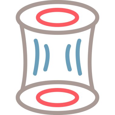 içki web simgesi, basit vektör illüstrasyonu