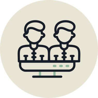 seo modern simgesinin vektör illüstrasyonu