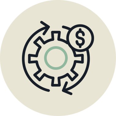 seo modern simgesinin vektör illüstrasyonu