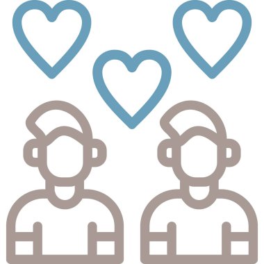 Aşk Çifti. Web simgesi