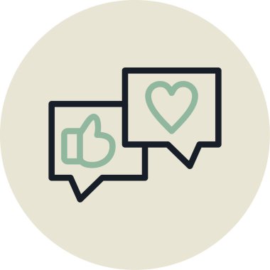 Gibi vektör simge işareti simge vektör çizim kişisel ve ticari kullanım için..