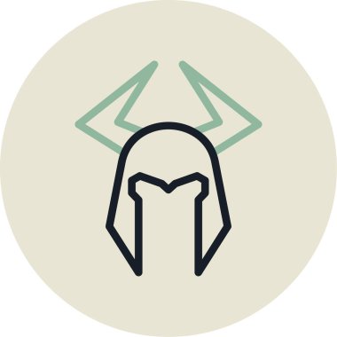 Modern ve eksik simgenin vektör illüstrasyonu