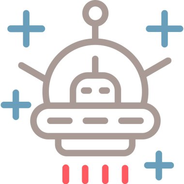 Bir noel ağacı simgesinin vektör illüstrasyonu