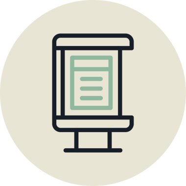 modern simge vektör illüstrasyonu