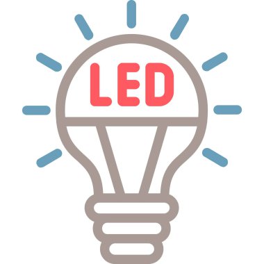 ampul vektör simgesi