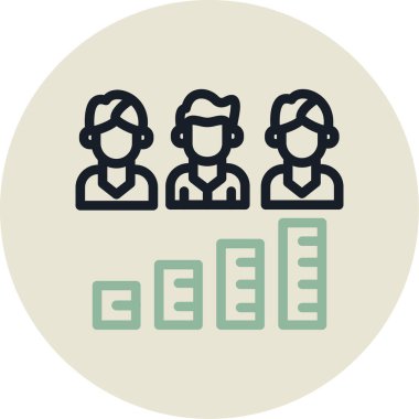 seo modern simgesinin vektör illüstrasyonu