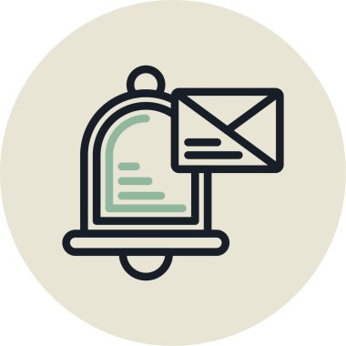 e- posta vektör simgesi