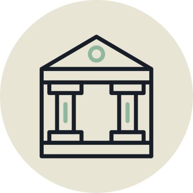 Yapı simgesinin vektör illüstrasyonu