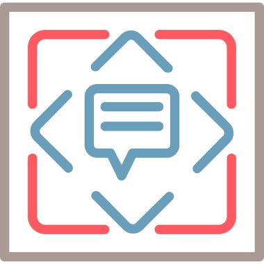 seo modern simgesinin vektör illüstrasyonu