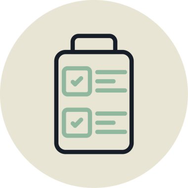 Pano simgesi, vektör illüstrasyonu