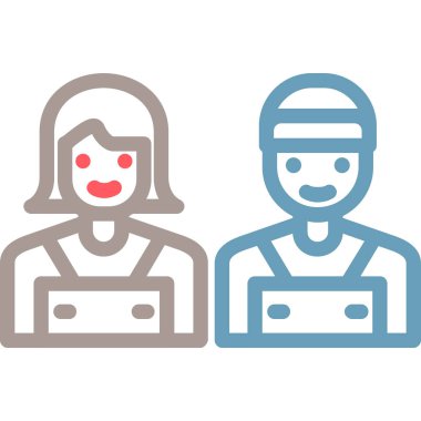 Şeffaf bir arkaplanda kullanıcı vektör çizimi. Birinci kalite semboller. Konsept ve grafik tasarımı için vuruş simgesi.