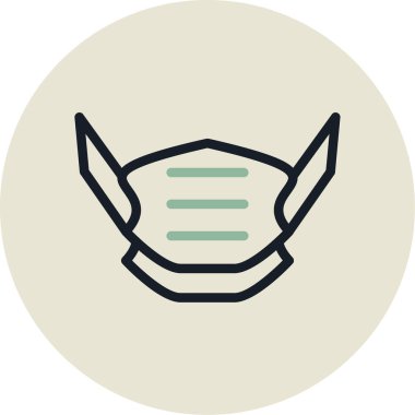 Uçak simgesinin vektör illüstrasyonu