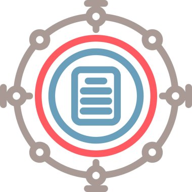 Kitap. Web simgesi basit illüstrasyon