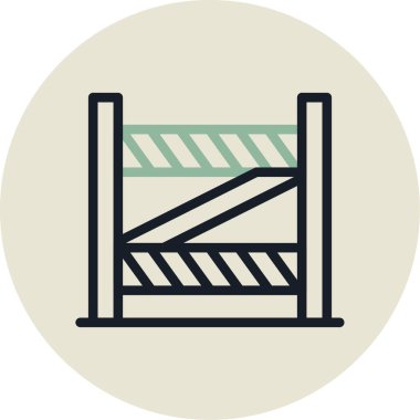 inşaat simgesi vektör illüstrasyonu