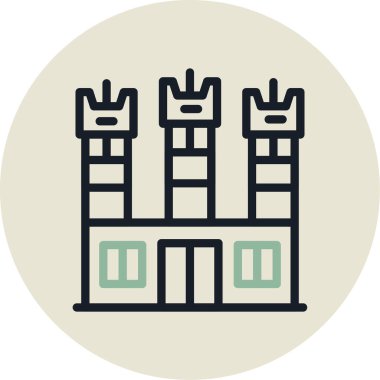 inşaat ikonu vektör illüstrasyonuName