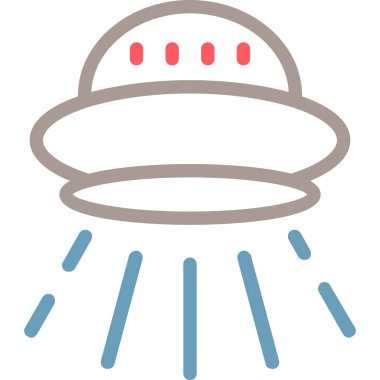 Bir sıcak yiyecek simgesinin vektör çizimi