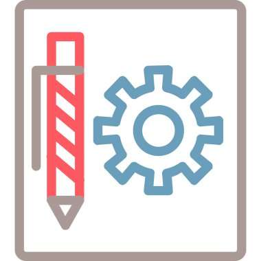 Ayarlama. Web simgesi basit illüstrasyon