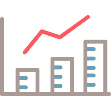 Grafik düz vektör simgesi