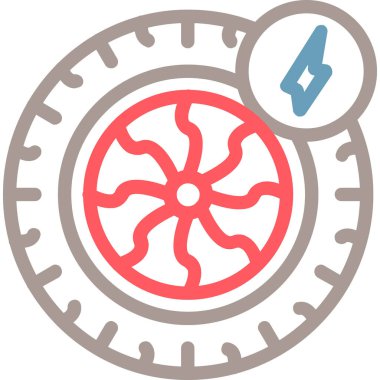 Seo simgesinin vektör illüstrasyonu