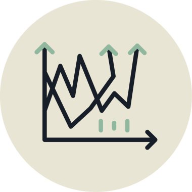 Grafik. Web simgesi basit illüstrasyon