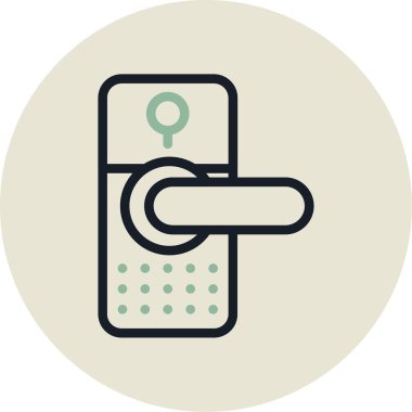 Seo simgesinin vektör illüstrasyonu