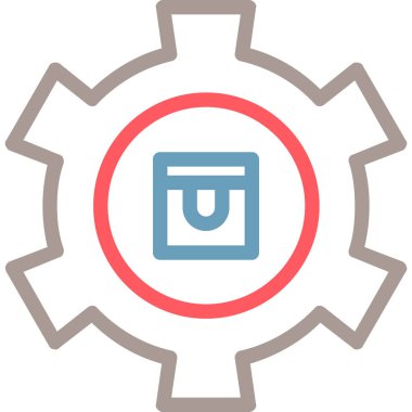 Simge vektör illüstrasyonu ayarlanıyor