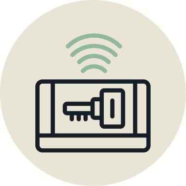 wifi simgesi vektör illüstrasyonu