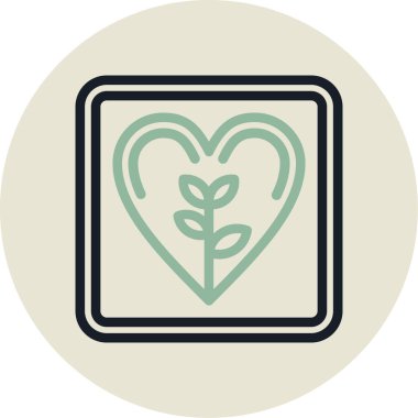 kalp simgesi modada izole edilmiş arkaplan