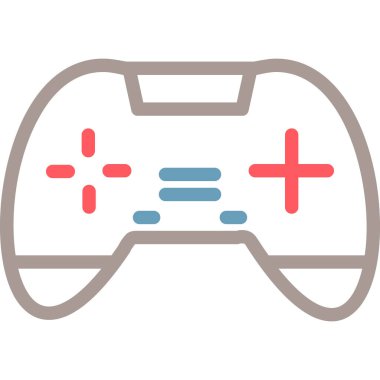 Oyun kolu. Web simgesi basit illüstrasyon