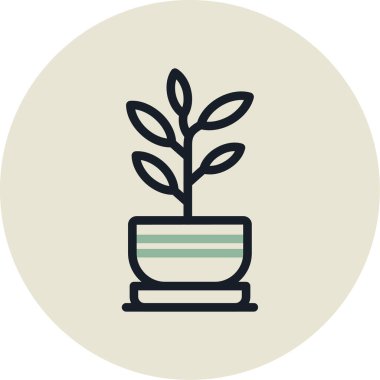 Esrar. Web simgesi vektör illüstrasyonu