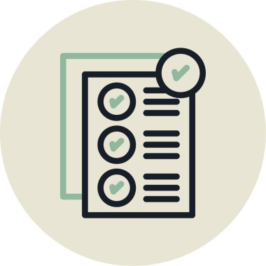 Pano simgesi vektör illüstrasyonu