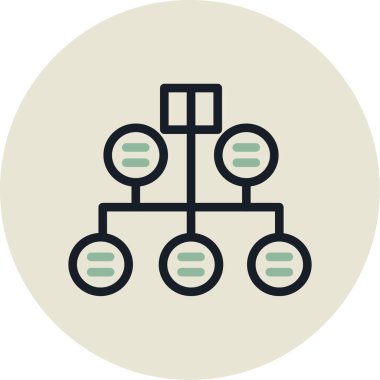 Ağ web simge vektör çizim