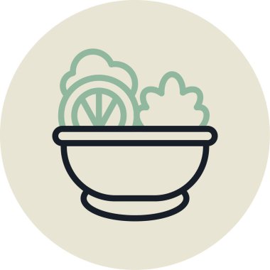 Kase. Web simgesi basit illüstrasyon