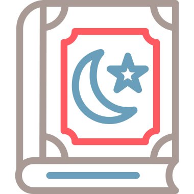 Ay. Web simgesi basit illüstrasyon