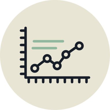 Grafik. Web simgesi basit illüstrasyon