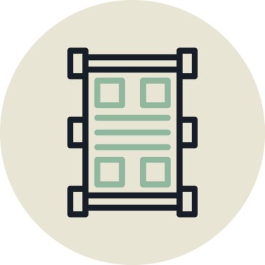 Modern b 'nin vektör illüstrasyonu eksik simgesi