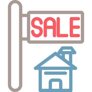 Satış. Web simgesi basit illüstrasyon