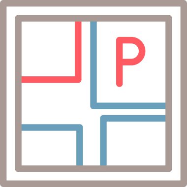 bayrak ikonu vektör illüstrasyonu