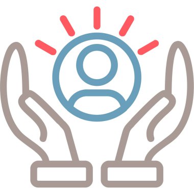 ampul simgesi vektör illüstrasyonu