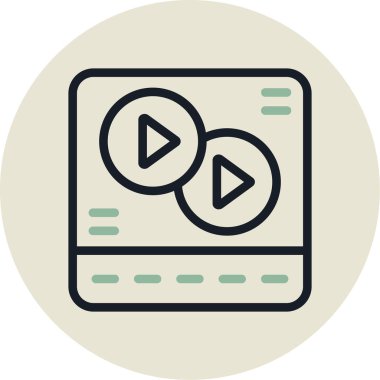 seo modern simgesinin vektör illüstrasyonu