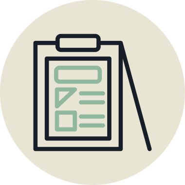 Pano. Web simgesi basit illüstrasyon