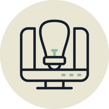 seo modern simgesinin vektör illüstrasyonu