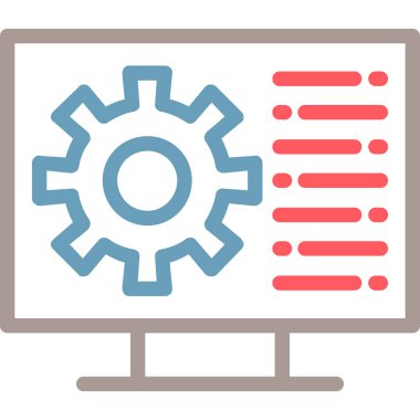 Web simgesi vektör illüstrasyonu