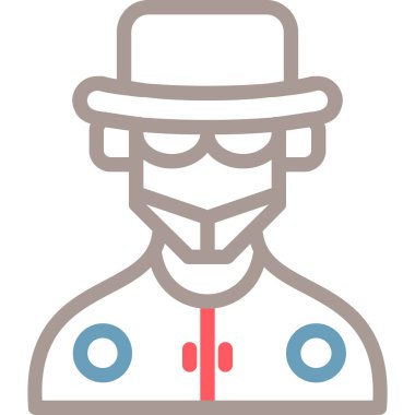 Doktor Simge vektör illüstrasyonu