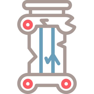 Tıbbi ve sağlık ikonu vektör illüstrasyonu